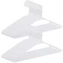 150 Pack Wire Hangers 15.9 Inch 13 Guage Wire Metal Dry Cleaner Hangers Bulk Thin Space Saving Suit Holder for Coats, Shirts, Suits, Pants, Skirts (Black)