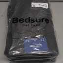 Bedsure Cotton Duvet Cover Queen - 100% Cotton Waffle Weave Charcoal Duvet Cover Queen Size, GentleSoft and Breathable Bedding Set for All Season, 3 Pieces, 90"x90"