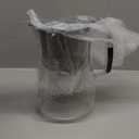 AQUAPHOR Water Filter Pitcher Opal 12 Cup with 1 X B15 Filter - 145 Gallons Long-Life (Black)