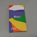 Meifigno Designed for iPhone 17 Pro Max Case 6.9", [Glitter Card & Wrist Strap] [Compatible with MagSafe] [1HD+1X Privacy Screen Protectors] Surround Raised Lens Protection 17 ProMax Case, Orange