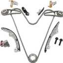 ECCPP Timing Chain Kit fit for TK20635 TK4198 for Ford Edge Flex Fusion Taurus Taurus X for Lincoln MKX MKZ for Mazda 6 CX-9 for Sable 3.5L 3.7L Fits DOHC V6