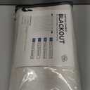 100% Blackout Shield Linen Blackout Curtains for Bedroom 90 Inches Long, Back Tab/Rod Pocket Living Room Drapes, Thermal Insulated Blackout Curtains 1 Panel Set, 100" W x 90" L, Cream