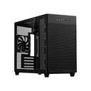 ASUS Prime AP201 Black MicroATX Supports 338mm Graphics Cards, 360mm Coolers, Standard ATX PSUs, Tool-Free Side Panels, Tempered Glass Front Panel, USB Type-C