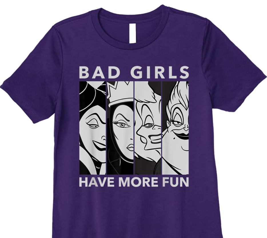 Disney - Villains Bad Girls T-Shirt, Medium