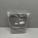 combocube Comforter Storage Bag, Zippered Bag with Large Clear Window and Carry Handles, Space Saver Organizers for Closet, Blanket, Pillow, Quilt, Bedding, Clothes (4Pcs Grey Large)