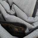 Dining Room Rugs for Under Table - 6x9 Washable Dark Green Oriental Area Rug for Living Room, Low Pile Non-Slip Floor Carpet for Bedroom - Vintage Design & Stain Resistance (6x9 Dark Green)