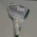 Eaoundm Hand Held Mirror with Handle, Makeup Hand Mirror with Hook Hole for Bathroom and Bedroom, Barbers Haircut Mirror for Home and Salon (6 W X6.8 L inchs, White)