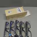 Gaoye 1.75 Professional Reading Glasses for All Day - Computer Readers with Blue Light Protection - Value Pack