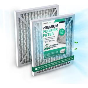 Purifier 2 Filters Compatible with Hunter Brand Filter Part # 30931 Models 30201, 30212, 301213, 30240, 30241, 30251, 30378, 30379, 30380, 30381, 30382, 30383 (2 Pack)