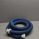 15ft 1 1/2" Pool Hose for Above Ground Pools 15ft Long Pool Pump Replacement Filter Hoses 1.5" EVA Swimming Pool Filter Hose for Filters Pumps, Saltwater Systems and Sand Filters (Blue)