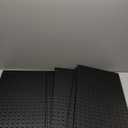 TORACK Metal Pegboard Wall Organizer 24" x 24" or 12" x 48", 5 PCS Tools Storage Pegboard for Garage Tool Organizer Peg Board with Pegboard Hooks for Workbench(Black)