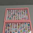 Jerify 2 Boxes Valentine Kids Rings for Girls, Adjustable Little Girl Dress up Rings Play Jewelry Princess Jewel in Box for 4-12 Year Old Kids Toys Party Favors Birthday Gifts Assorted