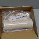 Small Lamp Shade, Beige Drum Lampshade 8.7''Top X 8.7'' Bottom X 7.9'' High, Replacement Lamp Shade Natural Linen Hand Crafted for Table Lamps Floor Lamps Chandelier Lamp, Easy Assembly Required