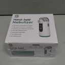 Hand-held Nebulizer for Respiratory System, Portable Nebulizer with Self-Clean Mode, Rechargeable Nebulizer for Home Office Travel