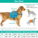 PetAmi Dog Backpack for Dogs, Saddle Bag for Dogs to Wear for Hiking, Pet Backpack Harness Dog Pack with Reflective Side Pockets for Walking Running, Medium
