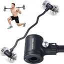 Dumbbell to Barbell Converter Bar, EZ Curl Barbell Adapter