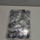 60 Pcs Iron Baluster Shoes Staircase Balusters Shoe with Screw for 1/2 Inch Square Scroll Basket Twist Knuckle Metal Stair Spindle Railing, Satin Black