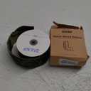 Moss Green Velvet Wired Edge Ribbon, 2.5 Inch x 10 Yards Crushed Velvet Christmas Ribbon for Christmas Tree Decoration Gift Wrapping Garland Wreaths Bows Making