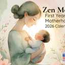 Zen Mom Calendar 2026 Motherhood Monthly Wall Calender 12 Month | American Made In The USA