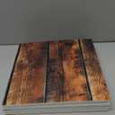 Felt Wood Grain Dart Board Wall Protectors Square Dart Board Backing Tiles Dartboard Backboard Cork Backboard Alternative (24 x 24 x 0.5 Inch)