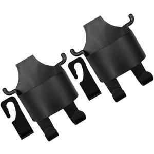 ERINGOGO 2Pcs Car Headrest Cup Holder for Rear Seat Compact Backseat Organizer for Drinks Snacks and Supplies Durable Design for Easy Storage and Organization