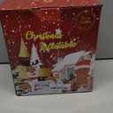 6FT Christmas Gingerbread Blow Up Yard Decorations,Outdoor Christmas Inflatable Decoration with Hot Cocoa Mug Scene,Gingerbread Inflatable for Garden Lawn Xmas Decor