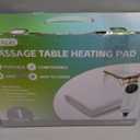 Massage Table Warmer Heating Pad Professional SPA Massage Bed Warmer with 9 Hour Timer, 9 Heat Settings, Overheat Protection for Massage Bed & Spa, 30" x 71", with Portable Storage Bag