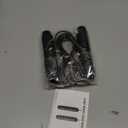 Jump Rope, Tangle-Free Rapid Speed Jumping Rope Cable with Ball Bearings for Women, Men, and Kids, Adjustable Steel Jump Rope with Foam Handles for Home Gym Exercise Fitness Workout Equipment & Slim Body (Black)