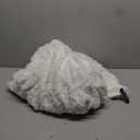 Tejoe Ultra-Soft Faux Rabbit Fur Throw Blanket 50"x60", Cozy Fuzzy & Plush Blanket for Couch & Sofa Home Decor, Fluffy Thick Throw, A Warm Gift for Women, Cream/Beige