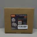 BESTTEN Keyed Same Exterior Door Knob and Single Cylinder Deadbolt Combo Set, Keyed Alike Entry Door Knobs with Lock and Keys for Entrance and Front Door, Satin Nickel