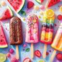 Springbok Summer Treats 500 Piece Jigsaw Puzzle for Adults - Colorful Popsicles - Unique Cut Pieces - Made in USA