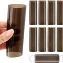 Pool Cover Spring Sleeve, Reusable Winter Swimming Pool Safety Vinyl Protective Sleeves, Poo l Cover Protective Sleeves for In-Ground Swimming Poo l, Springs Not Included(Size:10Pcs)