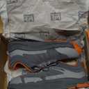 Timberland PRO Men's XR-1 Alloy Safety Toe Industrial Athletic Work Shoe, Grey/Orange, 8W