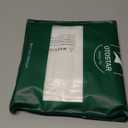 OTOSTAR Set of 2 Ghost Pillow Covers Halloween Throw Pillow Covers for Sofa Couch Bed Living Room Soft Plush Short Wool Velvet Farmhouse Throw Pillow Covers for Thanksgiving Pure White 16x16 Inch