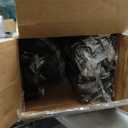 AKTOP 4 Panel Room Divider, 6FT Portable Wall Divider for Room Separation, 88"W Fabric Partition Room Dividers and Folding Privacy Screens, Freestanding Room Separators for Home Office Bedroom, Black