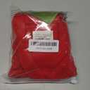 EXPAWLORER Dog Hoodie Fleece Sweater Vest, Hooded Dog Sweatshirt Fall Winter Pet Clothes with Leash Ring, Sleeveless Warm Cozy Puppy Clothing for Cat Small Medium Large Dogs Girl Boy, Red M