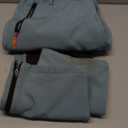 Postropaky Womens Outdoor Snow Ski Pants Waterproof Hiking Insulated Softshell Pants Snowboard Zipper Bottom Leg (12 Short, Sky Blue)