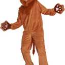 Morph Lion Costume Adult - Lion Costumes for Men - Animal Halloween Costume for Adults - Fun Dress Up Outfit (Medium)