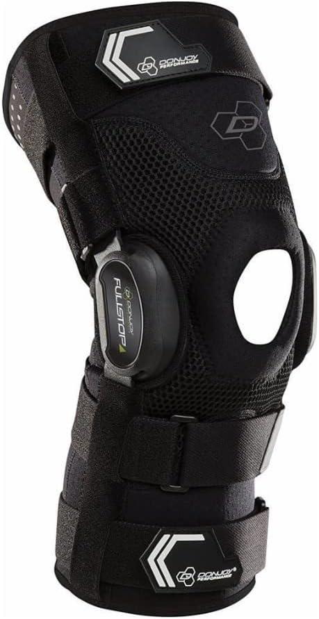 DonJoy Performance BIONIC FULLSTOP Knee Brace - ACL, Meniscus Injuries, Joint and Patella Instabilities, Moterate Sprains (X-Large)