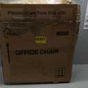 TRALT Office Chair - Ergonomic Desk Chair with Adjustable Lumbar Support, Mesh Computer Chair, Executive Chairs for Home Office Comfortable Lumbar Support (Black)