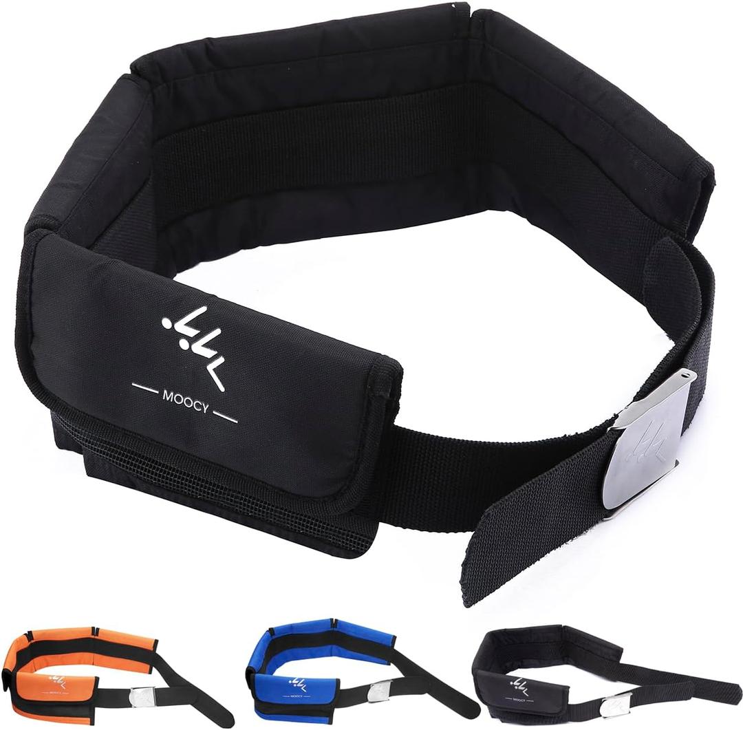 4 Neoprene Pocket Scuba Weight BeltSpear Fishing Nylon-fit for Waist 32" to 52" - Quick-Release Buckle