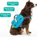 PetAmi Dog Backpack for Dogs, Saddle Bag for Dogs to Wear for Hiking, Pet Backpack Harness Dog Pack with Reflective Side Pockets for Walking Running, Medium