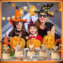 2 x Capoda 170 Pcs Halloween Party Favors for Kids, 12 Sets DIY Witch Broom Bags with Pumpkin Straws Skull Tags Spider Eyeball Toys Stickers for Trick or Treat Goodie Bag Fillers Classroom Supplies