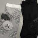   Generic Neuropathy Socks - Peripheral Neuritis Compression Diabetic Toeless Foot Sleeves for Nerve Damage Pain in Feet, Ankle Gout, Plantar Fasciitis Relief Brace for Men and Women Compression Socks Black And White, XL