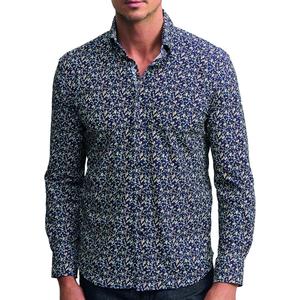 Robert Graham Men’s Vargas Long Sleeve Knit Button Down Shirt, Size Small