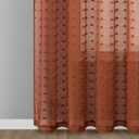 Guken Sheer Curtains 72 Inch Length 2 Panels Sets for Living Room Bedroom 38 Inch Width Farmhouse Boho Drapes Light Filtering Pom Pom Curtains Tufted Semi Sheer Kids Rod Pocket,Cream,W38xL72