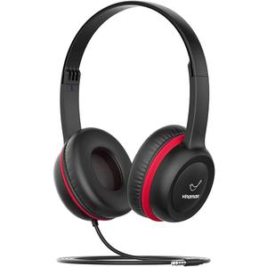 Kids Headphones, Wired Headphones for Kid with Safe Volume Limiter, Kid Headphone with Cord 3.5mm Jack, On-Ear Girls Boys Toddler Headphone for School