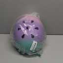 Color Gradient Adjustable Kids Bike Helmet Toddler Helmets for 3-5-8-14 Years Kids Girls Boys Youth Bicycle Helmet for Scooter Balance Bike Roller Skating Skateboard (Pink purple blue)