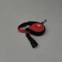 Retractable Dog Leash with Chew Proof Cable, 26Ft Heavy Duty Dog Leash for Medium Large Dogs up to 110lbs, 360 No Tangle, One-Handed Brake (Red)