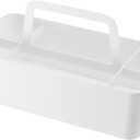 YAMAZAKI Home Tower Tool Box - Steel - (Large, White)